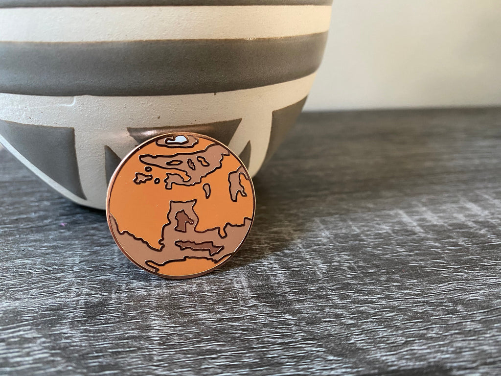 Mars Hard Enamel Pin