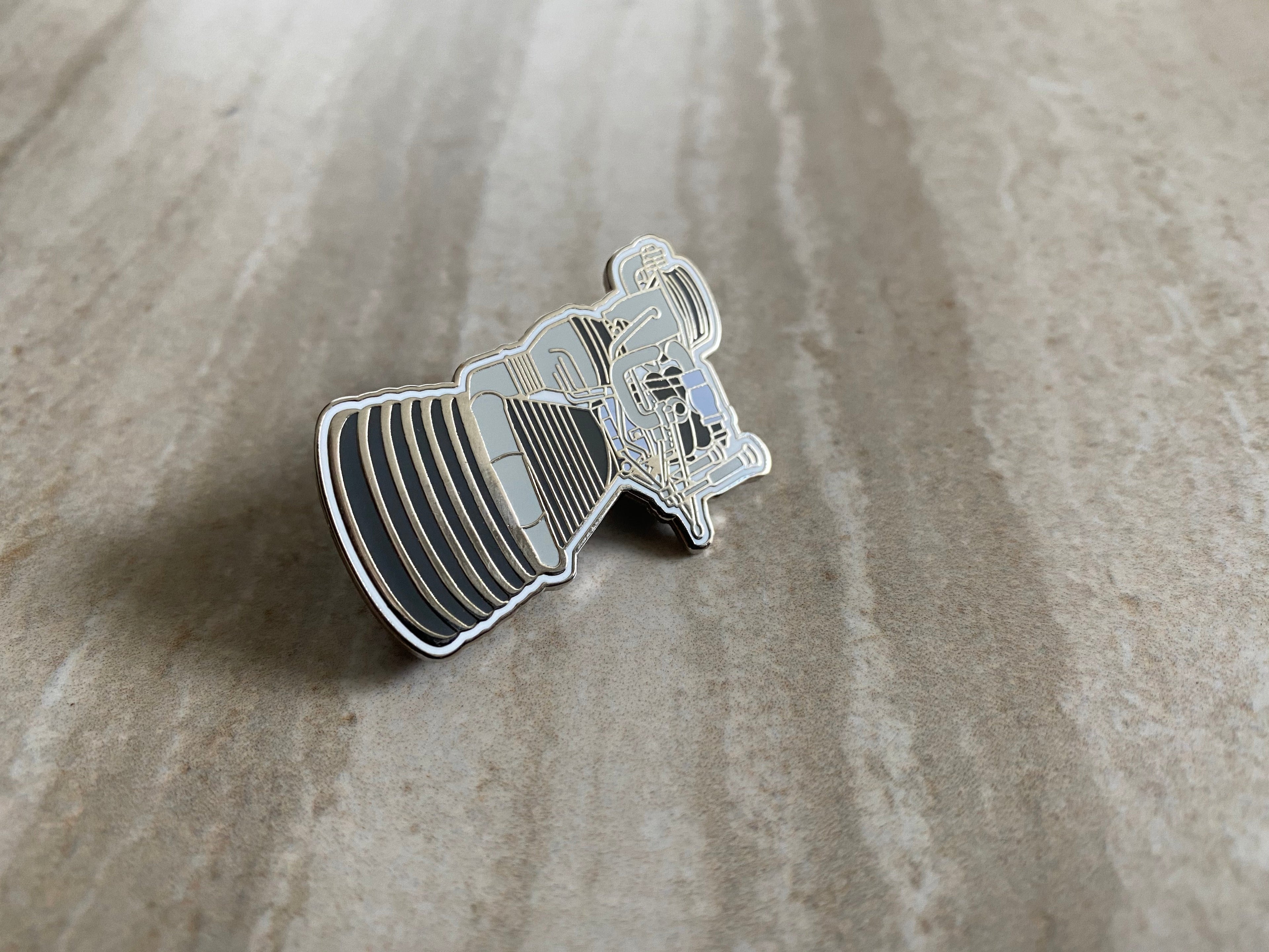 F-1 Engine (Saturn V 1st Stage) Hard Enamel Pin