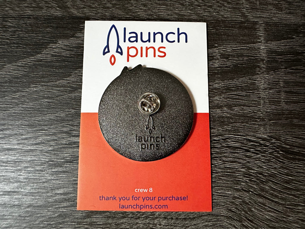 NASA Crew-8 USCV-8 Mission Patch Hard Enamel Pin
