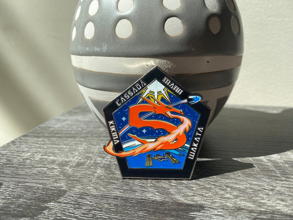NASA Crew-5 USCV-5 Mission Patch Hard Enamel Pin