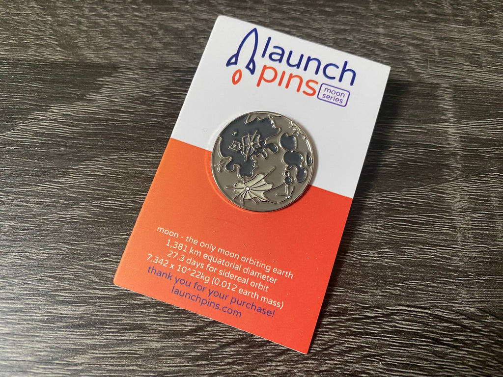 Moon Soft Enamel Pin