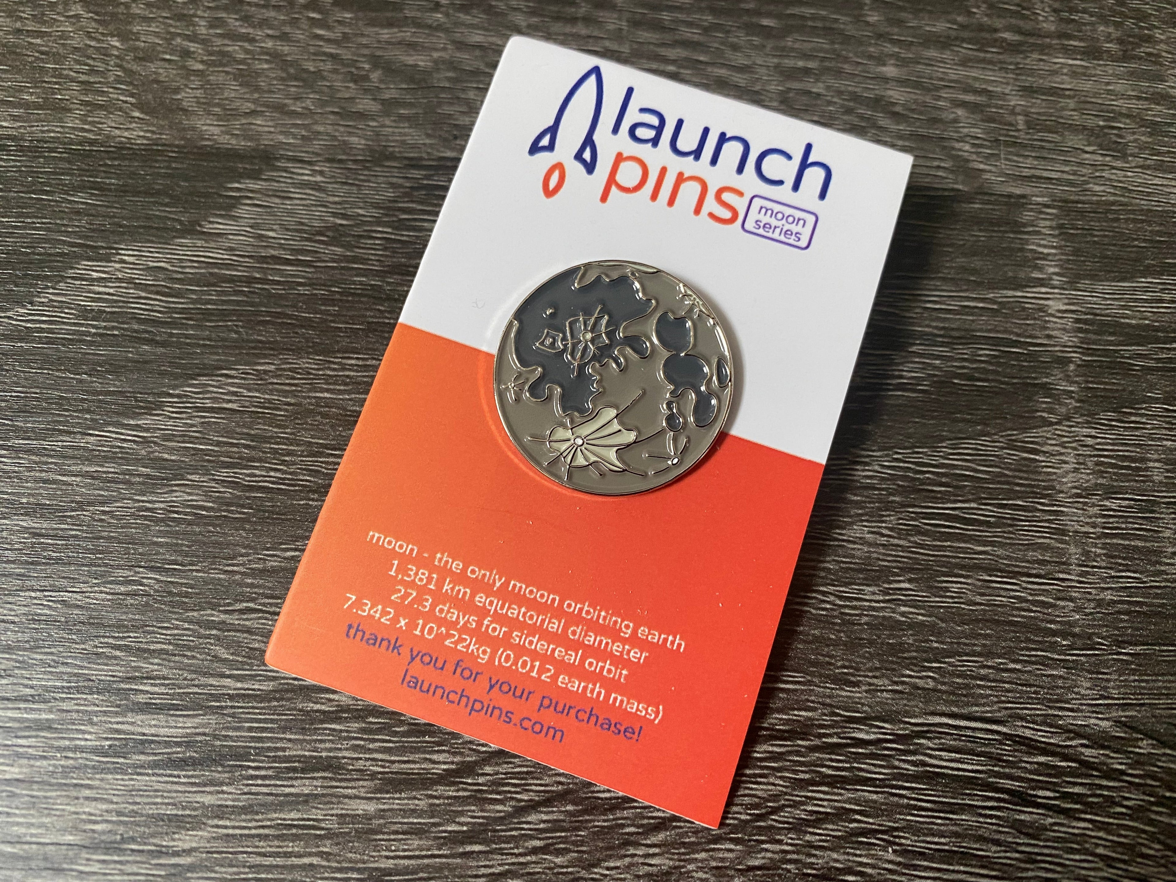 Moon Soft Enamel Pin