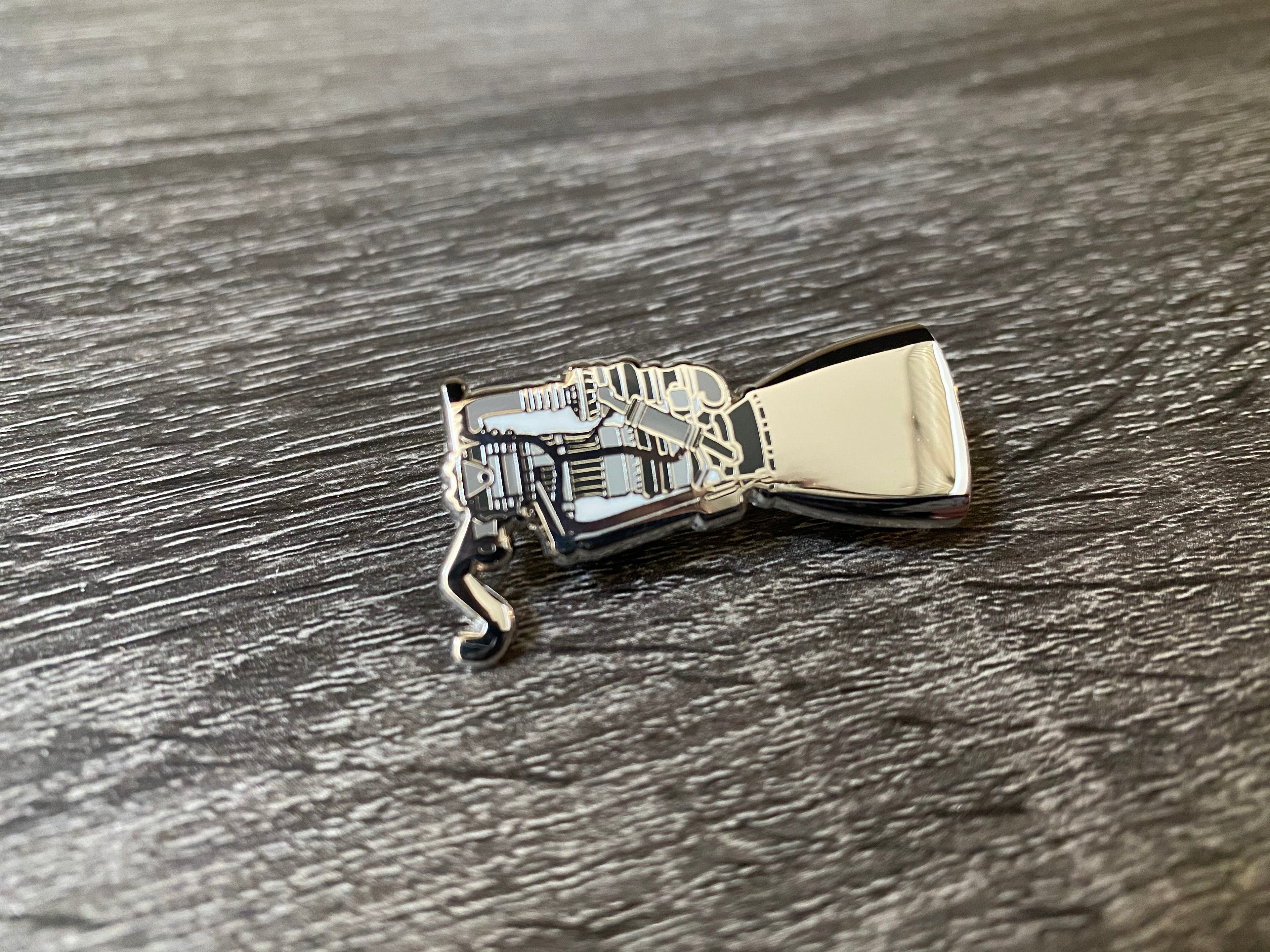 Raptor Engine (Starship and Super Heavy) Hard Enamel Pin