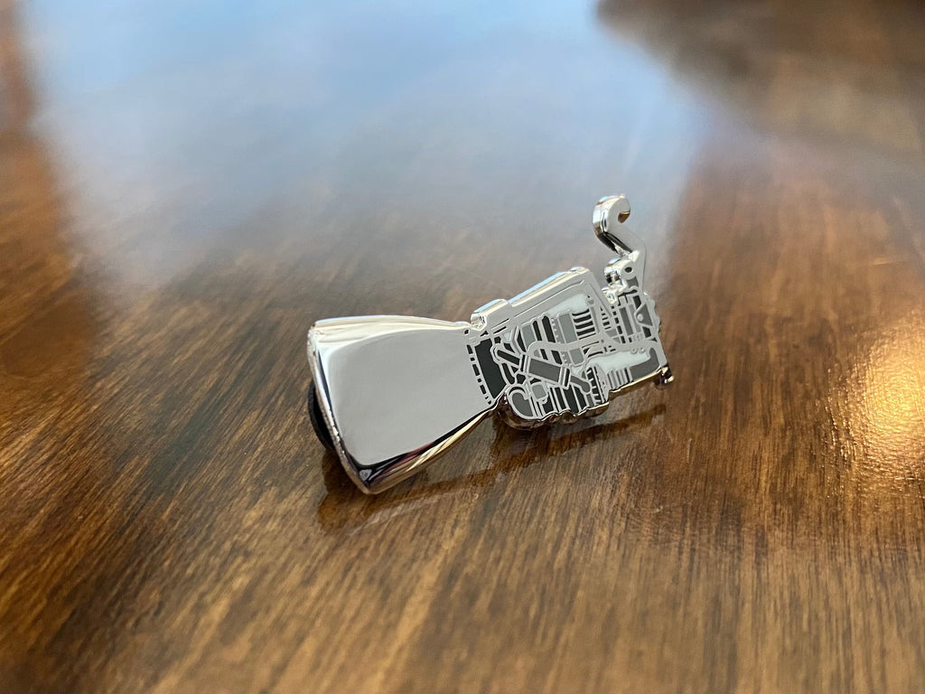 Raptor Engine (Starship and Super Heavy) Hard Enamel Pin